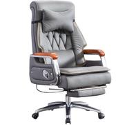 Silla reclinable con reposapiés y reposacabezas, soporta 200 kg, diseño de gran angular de 155° para máxima comodidad, silla Ergon para el hogar y la oficina