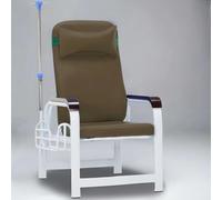 Silla reclinable médica con cesta de almacenamiento lateral, silla de extracción de sangre de flebotomía, reclinable media y completa con reposabrazos, soporte de poste IV y soporte de goteo