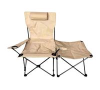 Silla reclinable plegable - Heavy Duty Reclining Patio Chair Lounge, Stable Load Bearing Chaise with Comfort Padding, Adjustable Foldable Recliner Lounge Chairs, Patio Furniture for Garden Balcony