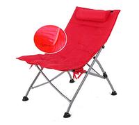 Silla reclinable plegable para oficina y al aire libre - Un solo descanso cómodo soporte de espalda perfecto para almuerzos y relajación solar