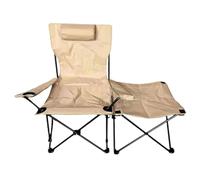 Silla Relax Plegable Exterior - Silla Plegable Reclinable Para Jardín | Cómoda Silla Lounge Resistente para Balcón Piscina Camping Terraza Césped Jardín Trasero