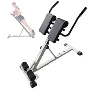 Silla romana para entrenamiento de cuerpo completo, banco de extensión ajustable y espalda para gimnasio en casa