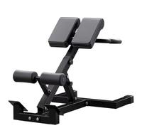 Silla romana plegable, altura y ancho ajustables, banco de hiperextensión para gimnasio en casa, soporta 330 libras para entrenamiento de espalda y abdominales
