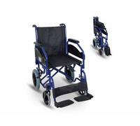Silla Ruedas 45cm Maestranza Tela Negra