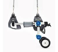 Silla Ruedas para Patas Traseras Silla de Ruedas para Perros, Ajustable Discapacitados Perros Caminar Asistida Coche Patas Traseras Rehabilitación Ejercicio Coche 2 Ruedas