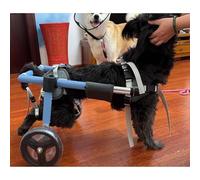 Silla Ruedas Perro Silla de Ruedas Ajustable para Patas Traseras de Perro, Soporte para Patas Traseras de Mascota para Perros con Artritis y Ligamento Cruzado Anterior Desgarrado, Soporte para Cadera(
