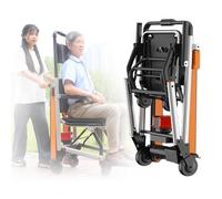 Silla Salvaescaleras Para Personas Mayores,Silla Para Subir Y Bajar Escaleras Sin Esfuerzo,Salvaescaleras Eléctricas,Equipada Con Una Batería Extraíble Y Una Carga Máxima De 220 Lb 13AH