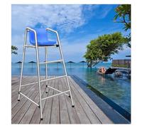 Silla salvavidas, dispositivo salvavidas desmontable para piscina y playa, diseño de 2 escalones para uso en exteriores e interiores