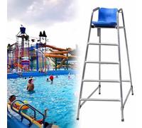 Silla salvavidas resistente al óxido, soporte de observación al aire libre resistente para todas las edades, equipo portátil para salvar vidas, diseño independiente, ideal para piscinas, playas y