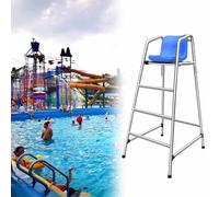 Silla salvavidas resistente al óxido, soporte de observación al aire libre resistente para todas las edades, equipo portátil para salvar vidas, diseño independiente, ideal para piscinas, playas y
