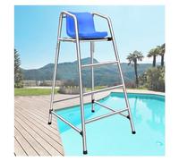 Silla salvavidas resistente, diseño desmontable para piscinas y playas, soporta hasta 660 libras para uso en interiores y exteriores
