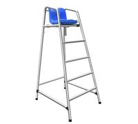Silla salvavidas, taburete portátil de acero inoxidable con asiento cómodo para piscina, lago, playa, muebles de patio al aire libre