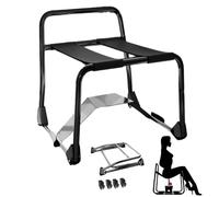 Silla sexual plegable - Gran ayuda de posición de amor con asa, banco de sexo portátil y posicionador para parejas, juegos de SM y aventuras eróticas, muebles de amor resistentes para posiciones