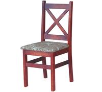 Silla Silla tapizada SILLA CRUZADA CALVADOS MADERA DE PINO MACIZO-NUEVA...