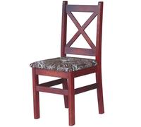 Silla Silla tapizada SILLA CRUZADA CALVADOS MADERA DE PINO MACIZO-NUEVA...