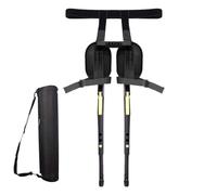 Silla sin Silla - Asiento Invisible Plegable portátil y Soporte para piernas - Taburete de Invisible al Aire Libre, Asiento ergonómico de Pierna portátil, 3 Engranajes Ajustables para barberos