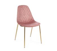 Silla Terry Terciopelo Rosa