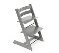 Silla Tripp Trapp de Stokke, Gris Tormenta - Silla ajustable, evolutiva para recién nacidos, niños y adultos - Práctica, cómoda y ergonómica - Diseño atemporal
