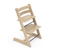 Silla Tripp Trapp de Stokke, Roble Natural - Silla ajustable, evolutiva para recién nacidos, niños y adultos - Práctica, cómoda y ergonómica - Diseño atemporal - Hecha con madera de roble