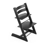 Silla Tripp Trapp de Stokke, Roble Negro - Silla ajustable, evolutiva para recién nacidos, niños y adultos - Práctica, cómoda y ergonómica - Diseño atemporal - Hecha con madera de roble