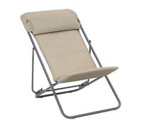 Silla tumbona Maxi Transat Plus BeComfort Lafuma LFM5175 Moka