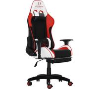 Silla Ultimate Gaming Orion Blanco, Negro, Rojo