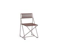Silla X-Line, Acero con Recubrimiento de Polvo/rojo Hierro