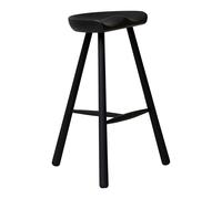 Silla Zapatero No. 68 Haya Teñida de Negro
