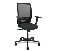Silla zulema sincro malla negra asiento bali negro brazos 2d ruedas 65