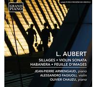 Sillages - Sonate pour violon - Habanera - (version piano 4 mains) - Feuille d'images