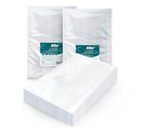 Sillar Bolsas Vacio Alimentos, 100 Bolsas 20x30cm, Bolsas de Vacío de Alimentos, BPA Free, Bolsas de Vacio Gofradas para Conservación de Alimentos y Sous Vide Cocina & Boilable, de -20 a 100 °C