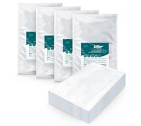 Sillar Bolsas Vacio Alimentos, 200 Bolsas 15x25cm, Bolsas de Vacío de Alimentos, BPA Free, Bolsas de Vacio Gofradas para Conservación de Alimentos y Sous Vide Cocina & Boilable, de -20 a 100 °C