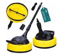 Sillar Cepillo Rotativo de Alta Presión para Hidrolimpiadora - Compatible con Kärcher K2-K7, Lavor, Parkside | Limpieza Rápida de Terrazas, Caminos y Fachadas