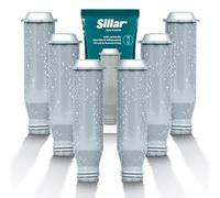 Sillar Filtro de agua de repuesto para cafeteras - compatible con Krups F088 NIRF700 Pro Aqua, Nivona y Melitta | Cartucho de carbón activo, pack de 6 | Aumenta la vida de la máquina