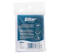 Sillar Fundas transparentes para todas las fundas para tarjetas coleccionables comunes, Paquete de 100 fundas para tarjetas de centavo - para tarjetas coleccionables, 63,5x88 mm