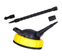 Sillar Limpiador de Superficies 280 mm para hidrolimpiadoras, Amarillo | Compatible con Kärcher K2-K7, Lavor y Parkside; hasta 160 bar, 600 l/h y 60 °C, con lanza de 400 mm y adaptadores incluidos
