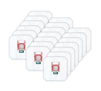 Sillar - lote de 20 bolsas de aspiradora de repuesto tipo G ALL BBZ41FGALL compatibles para Bosch Siemens, microfibra con cierre higiénico y gran poder de aspiración GL20 GL30 GL40 GL50 2 4 6