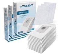 Sillar Pack con 12 Bolsas y 3 Filtros para Aspiradores AEG, Electrolux y Philips