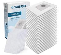 Sillar Pack con 24 Bolsas y 6 Filtros para Aspiradores AEG, Electrolux y Philips