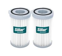 Sillar pack de 2 filtros HEPA para aspiradora, compatibles con Electrolux Ergospace ZE2410, comparables con EF75B y UF71B