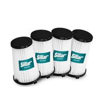 Sillar Pack de 4 Filtros de Repuesto para AEG CX7 CX7-2 Ergorapido Aspiradora sin Cable, Compatibles con Todos los Modelos, Sustituye AEF150, para CX7-2 y QX8 Animal