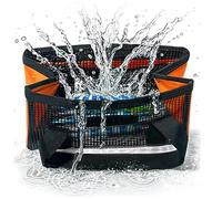 Sillas bolsa de cebo | organizador portátil de malla con asa, bolsa de , para exterior, agua dulce, playa, río, lago, estanque, vacaciones, familia, noche, mañana, camping, naranja, Se référer au