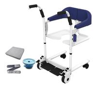 Sillas Con Inodoro Livianas Con Ruedas Ayuda Para El Traslado De Pacientes Silla De Ruedas De Enfermería Con Asiento E Inodoro Altura Ajustable Para Personas Mayores Discapacitadas Y Discapacitadas