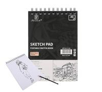 Sillas cuadernos de bocetos y cuadernos, cuaderno de bocetos - cuaderno de bocetos artísticos con encuadernación superior - libro de bocetos de 24 hojas, suministros de pintura para estudiantes