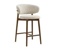 Sillas de bar con respaldo alto, taburetes altos de tela suave para el hogar, salas de estar, tabernas y restaurantes, asientos cómodos para espacios modernos