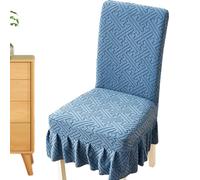 Sillas de Comedor Cojines Fundas para Asientos | Protectora Reforzada extraíble Lavable | Silla de Comedor Tapicería - para Cocina Restaurante Banquete Boda Navidad Día de San Valentín