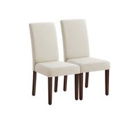 Sillas de comedor con respaldo alto y asiento acolchado cómodas