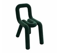 Sillas de Comedor Modern Nordic Style Red Lounge Chair for One - Minimalist Design Comfortable Dining Chair for Home and Leisure(Dark Green)