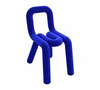 Sillas de Comedor Modern Nordic Style Red Lounge Chair for One - Minimalist Design Comfortable Dining Chair for Home and Leisure(Royal Blue)