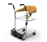 Sillas de ducha con ruedas de elevación para pacientes, ayuda para silla de ruedas de transferencia de pacientes, taburete de ducha ligero ajustable en altura para ancianos, discapacitados y